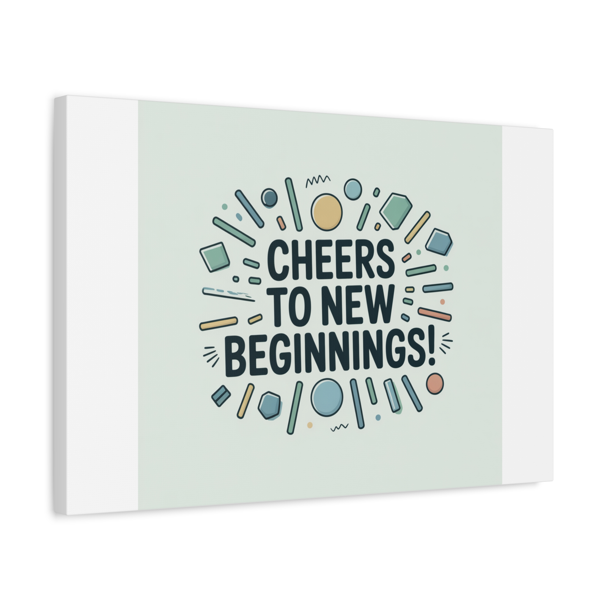 Cheers to New Beginnings Canvas | 2026 goals, new year motivation - Image 30