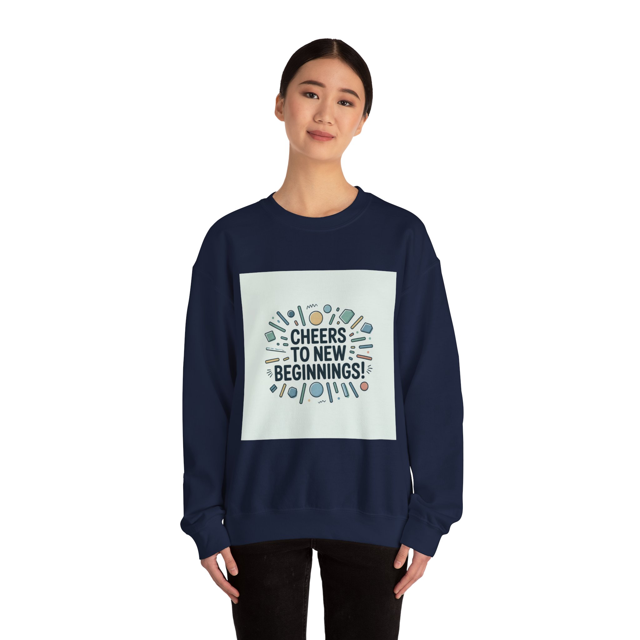Cheers to New Beginnings Sweatshirt | 2026 Goals, New Year Motivation - Image 19