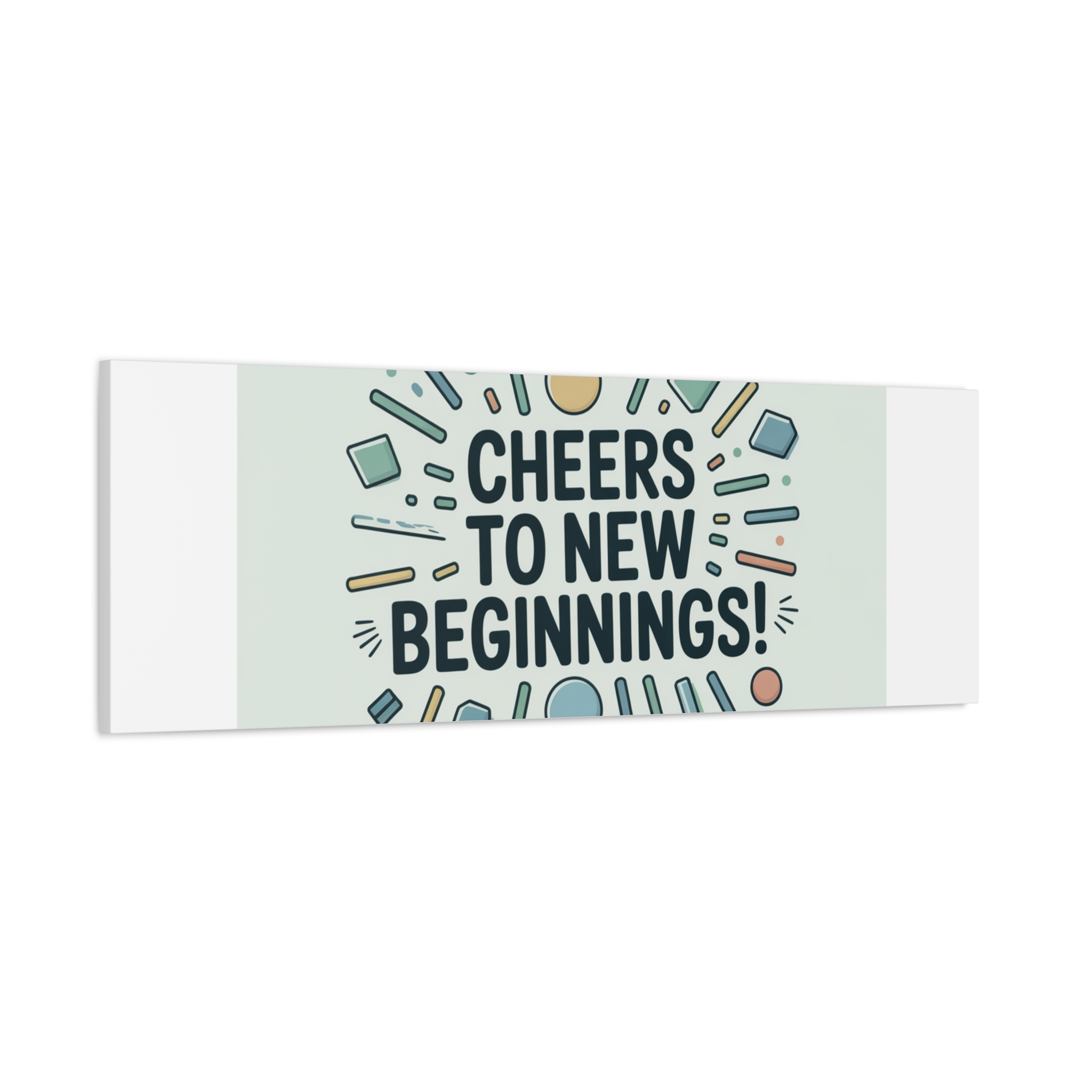 Cheers to New Beginnings Canvas | 2026 goals, new year motivation - Image 72