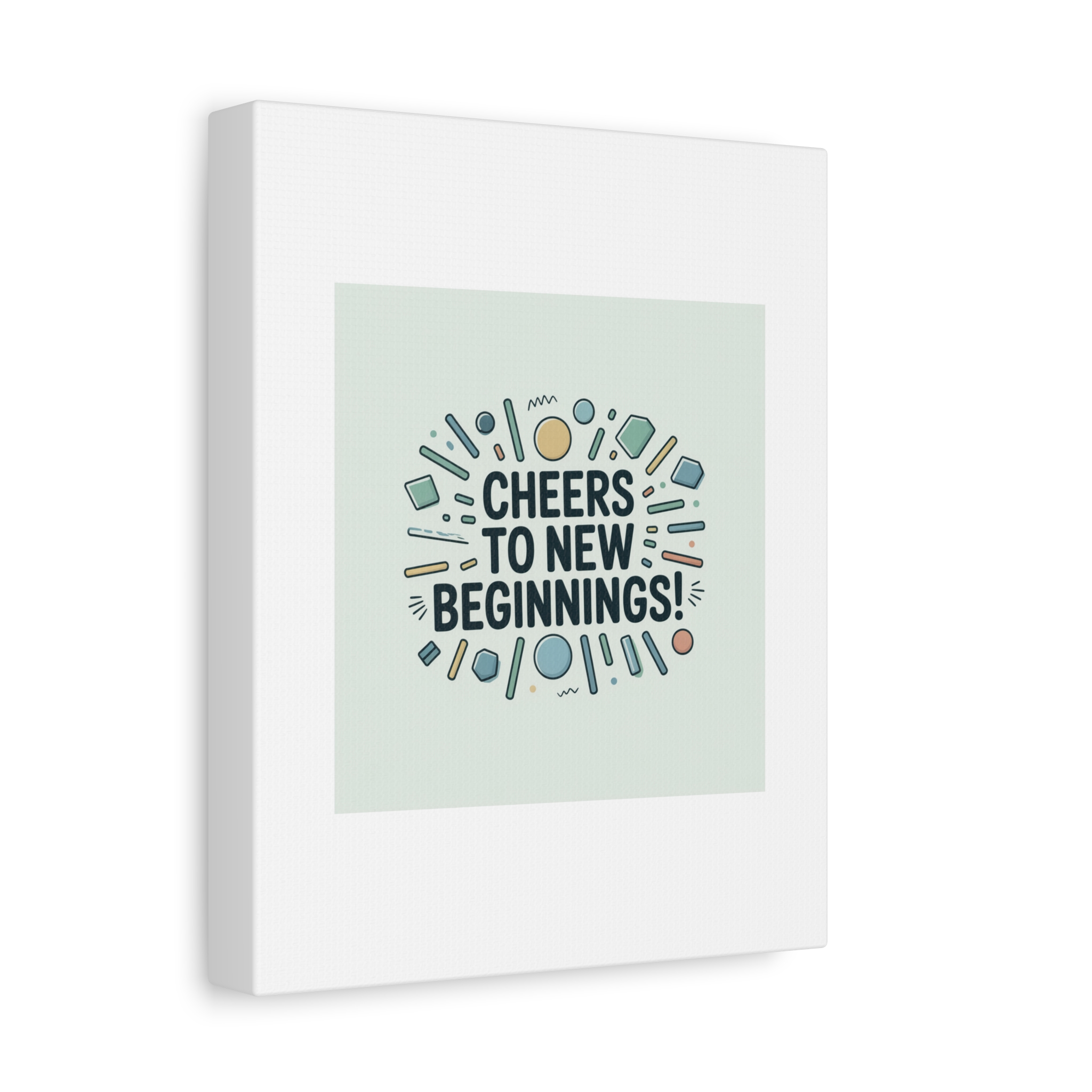 Cheers to New Beginnings Canvas | 2026 goals, new year motivation - Image 99