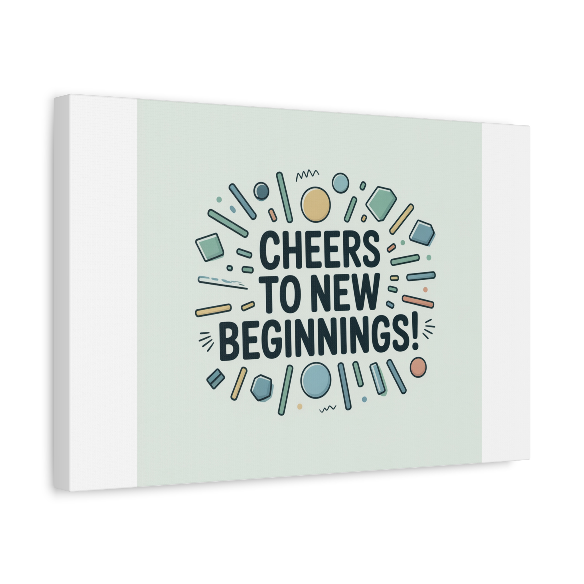 Cheers to New Beginnings Canvas | 2026 goals, new year motivation - Image 18