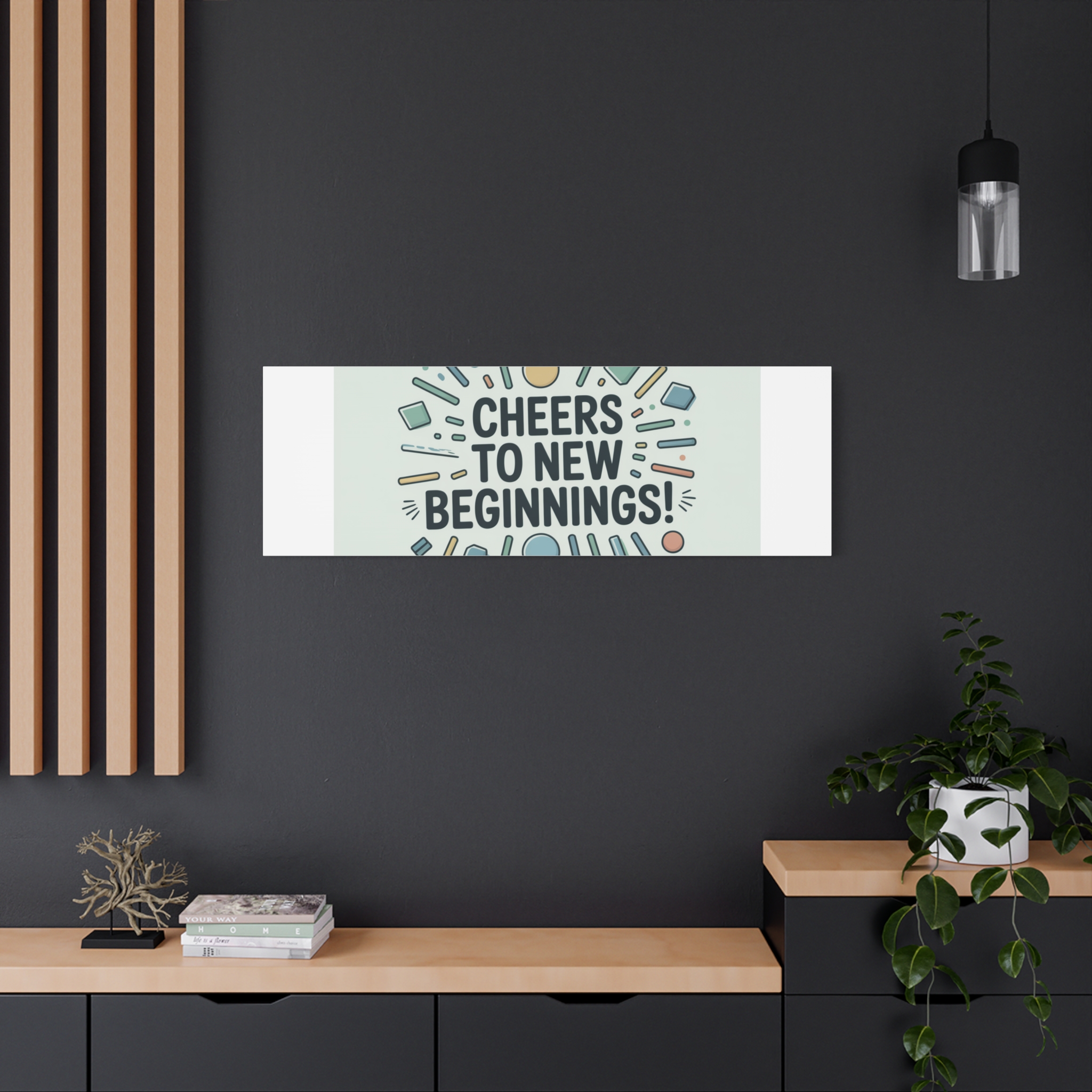 Cheers to New Beginnings Canvas | 2026 goals, new year motivation - Image 74