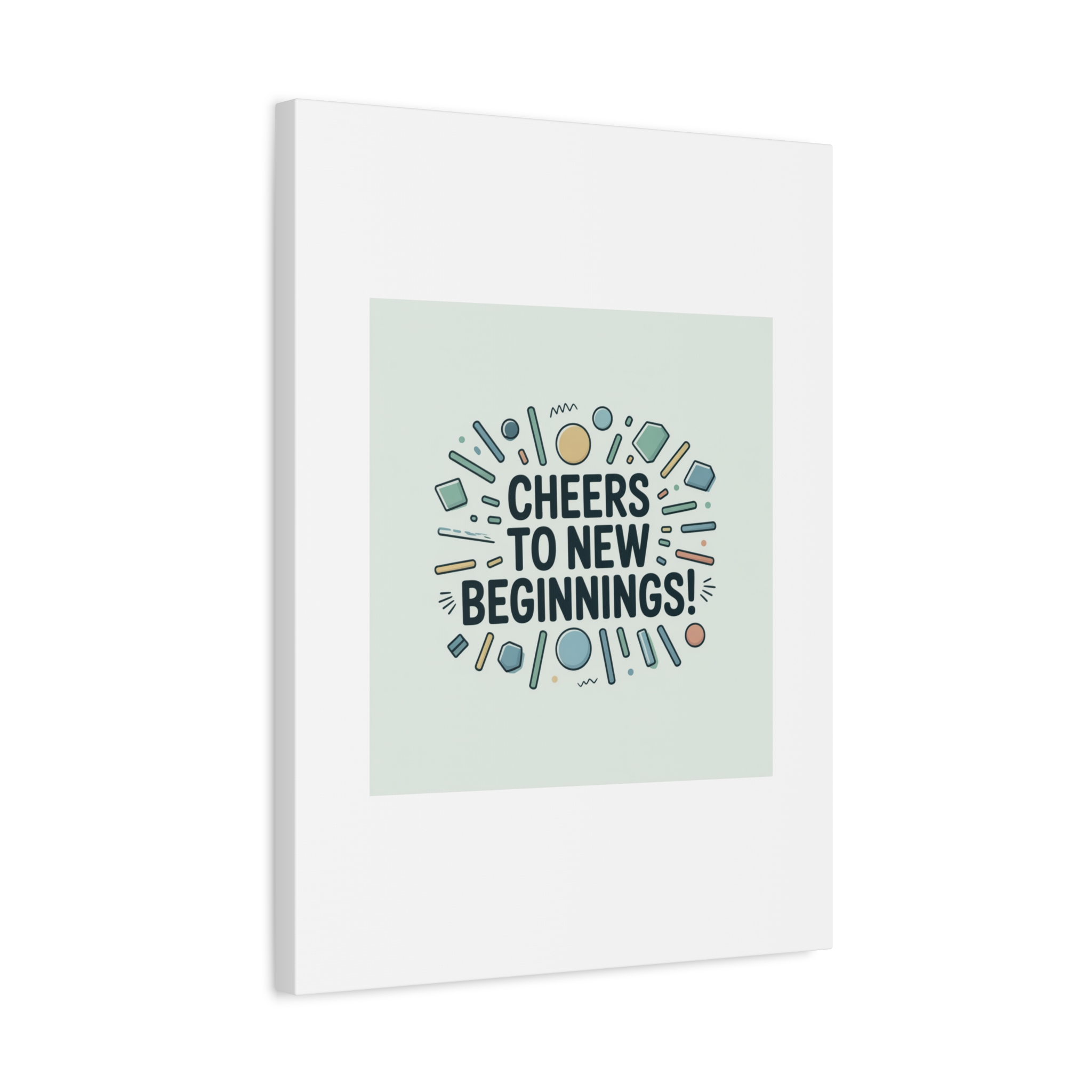 Cheers to New Beginnings Canvas | 2026 goals, new year motivation - Image 137
