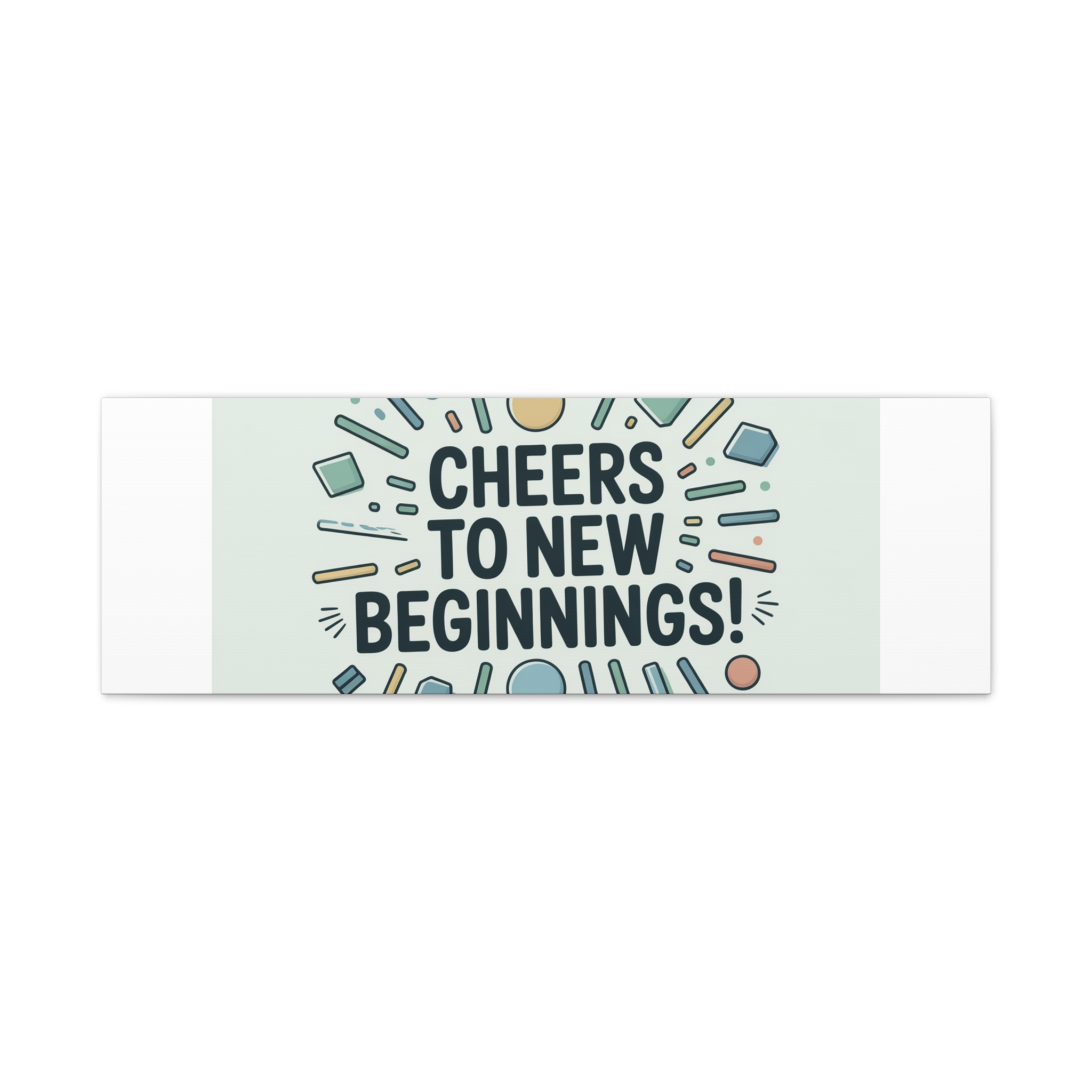 Cheers to New Beginnings Canvas | 2026 goals, new year motivation - Image 55