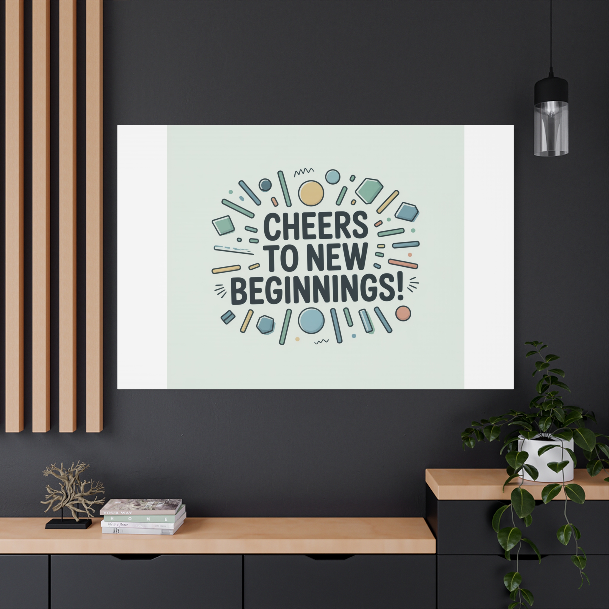 Cheers to New Beginnings Canvas | 2026 goals, new year motivation - Image 97