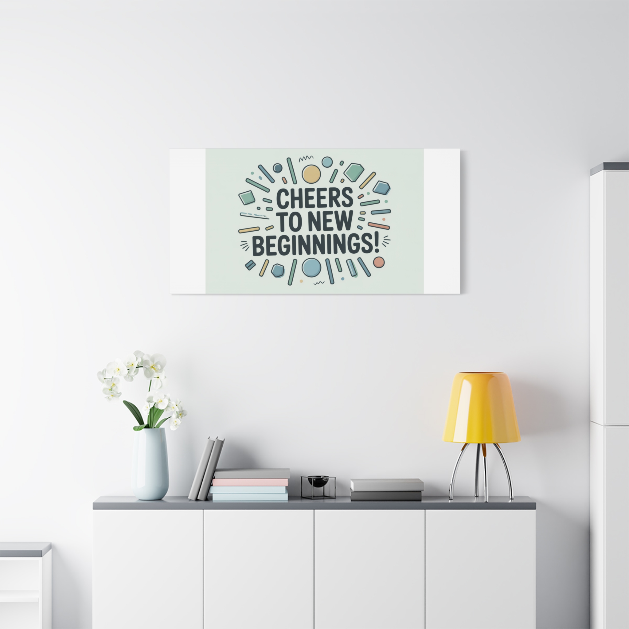 Cheers to New Beginnings Canvas | 2026 goals, new year motivation - Image 77