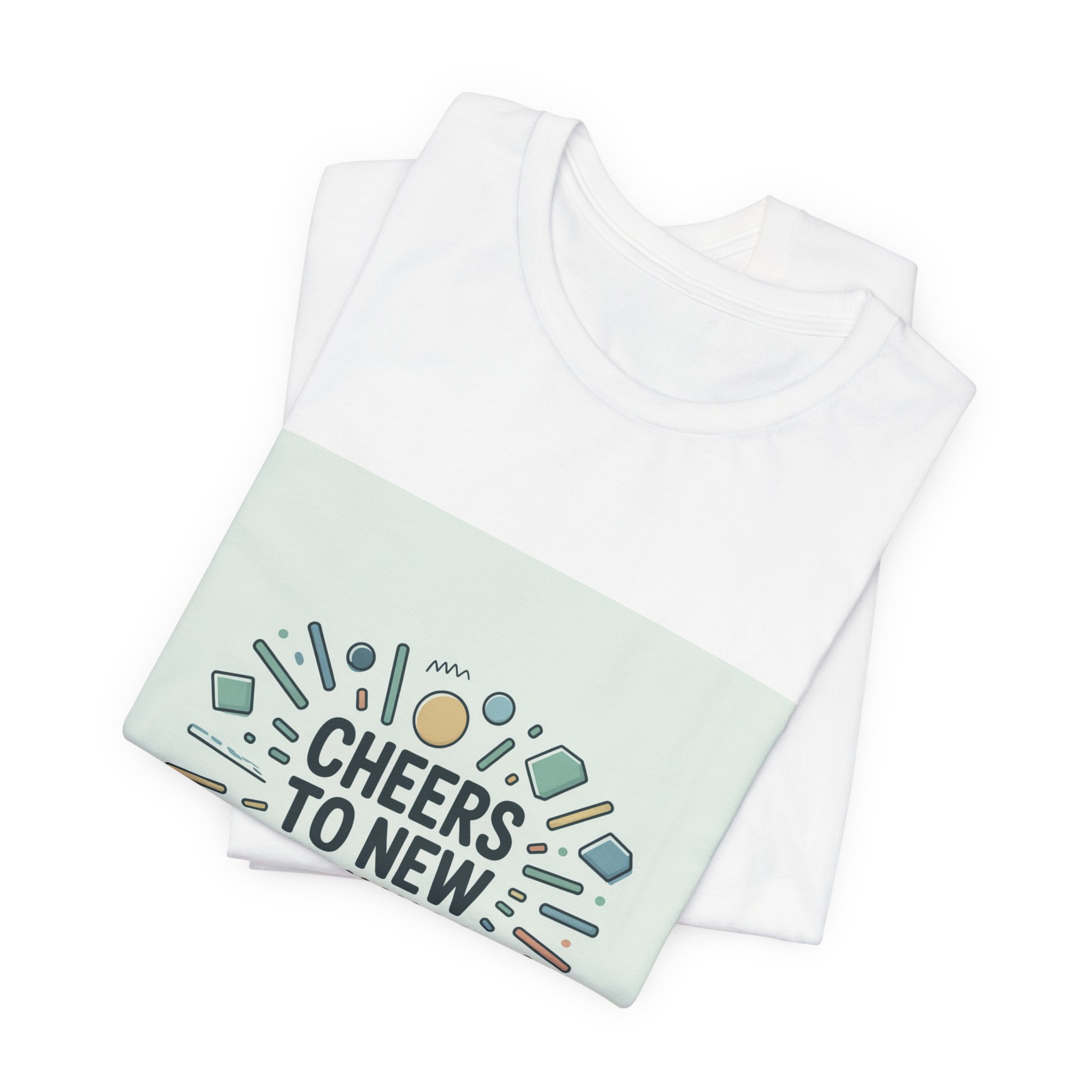 Cheers to New Beginnings T-Shirt | 2026 Goals, New Year Motivation - Image 3