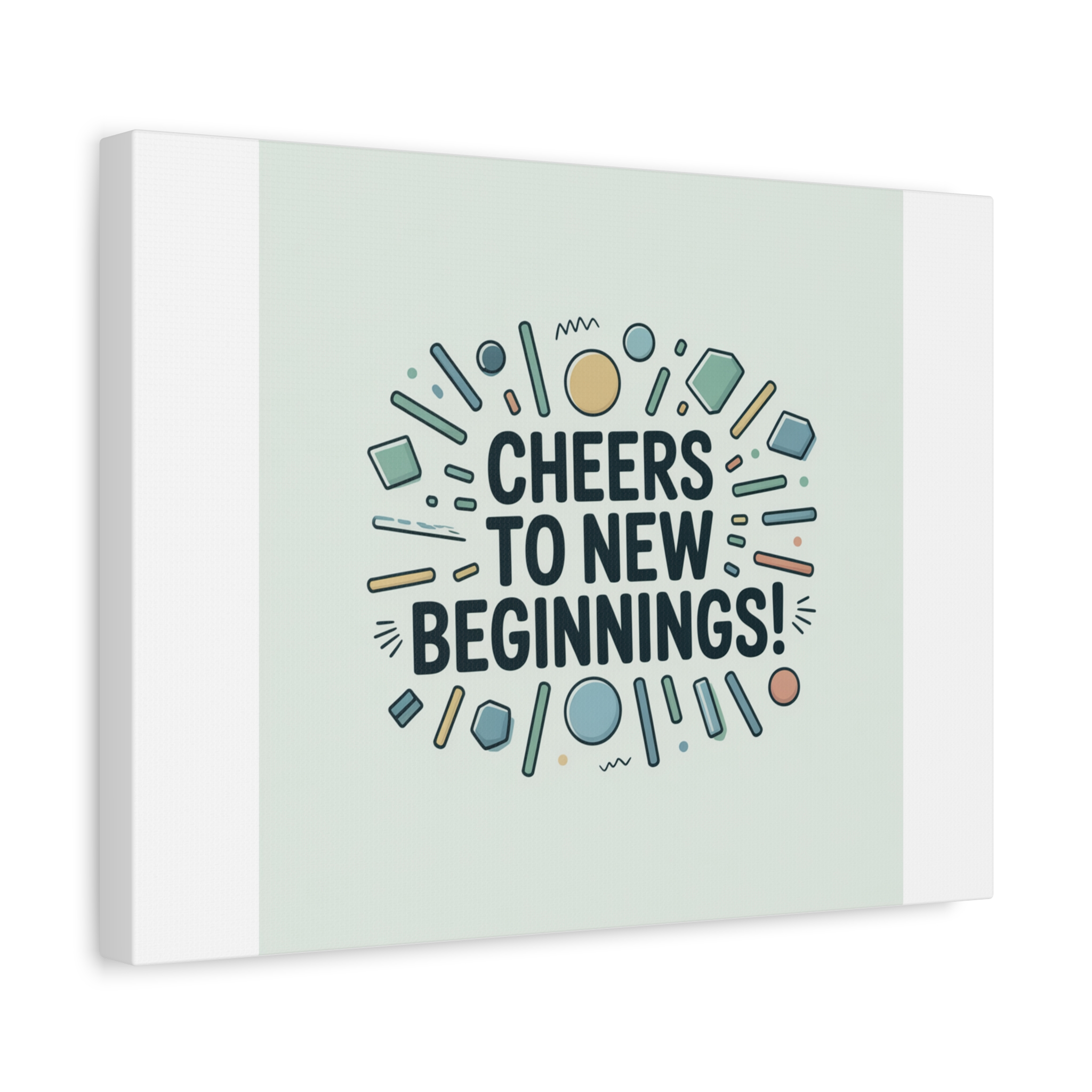 Cheers to New Beginnings Canvas | 2026 goals, new year motivation - Image 14