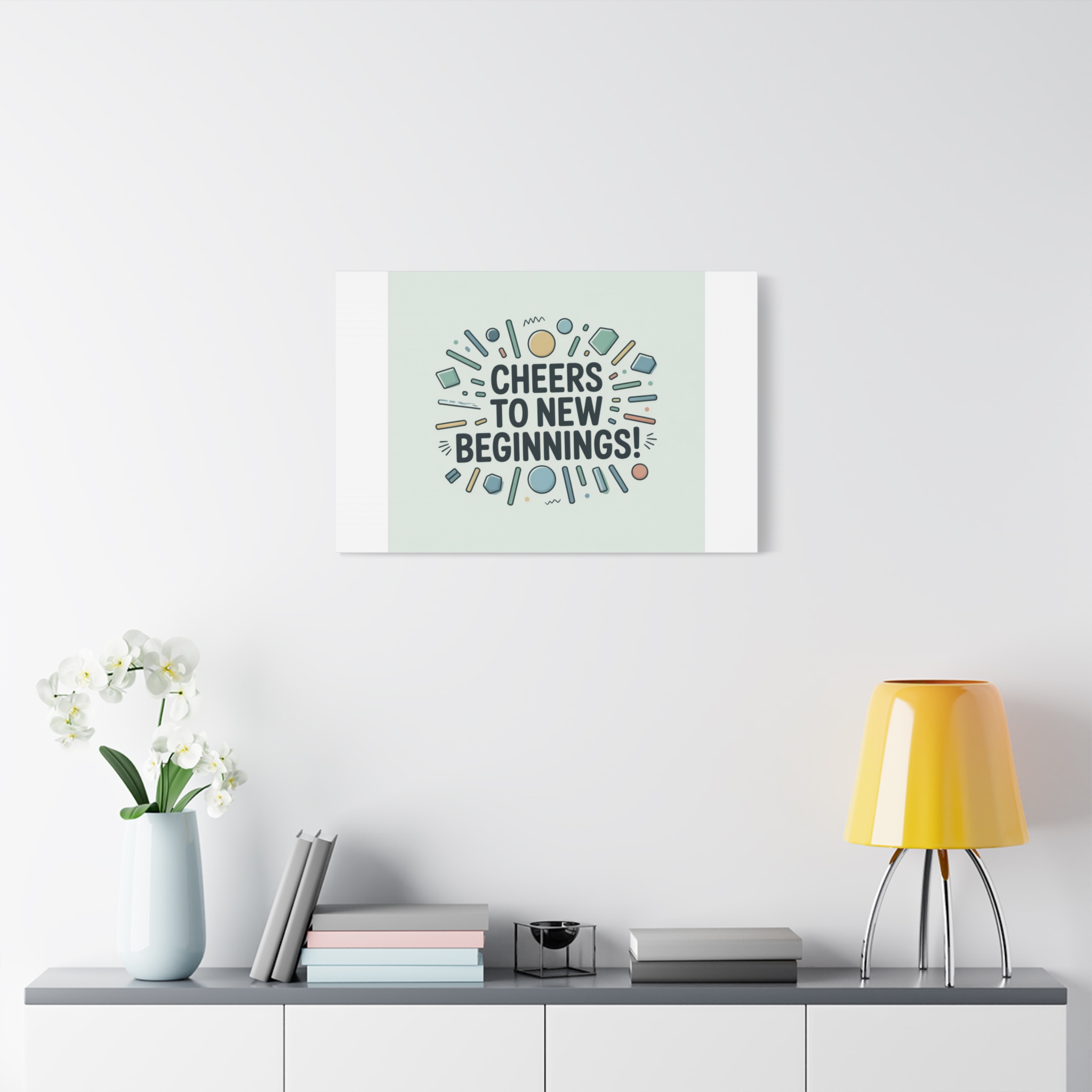 Cheers to New Beginnings Canvas | 2026 goals, new year motivation - Image 45