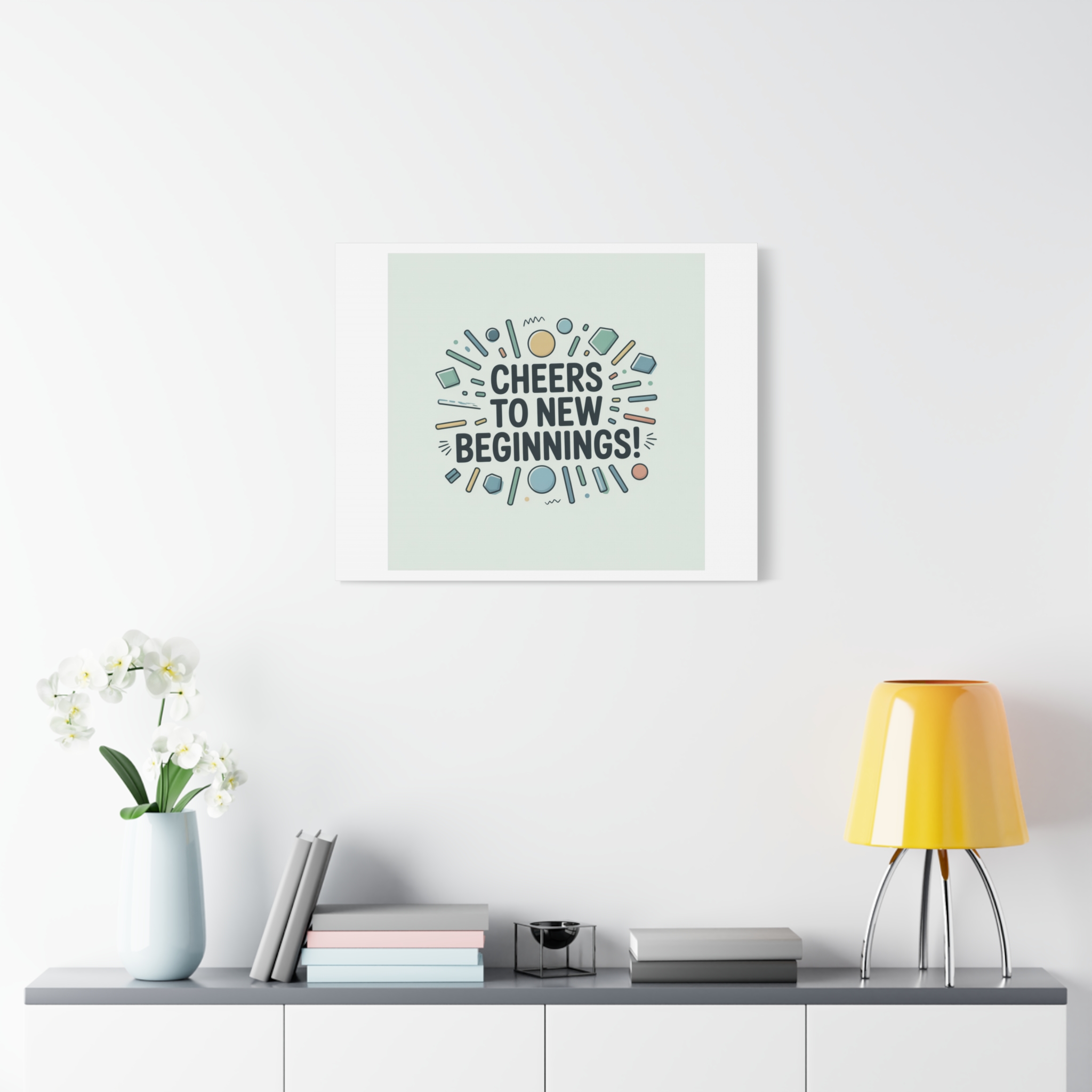 Cheers to New Beginnings Canvas | 2026 goals, new year motivation - Image 49