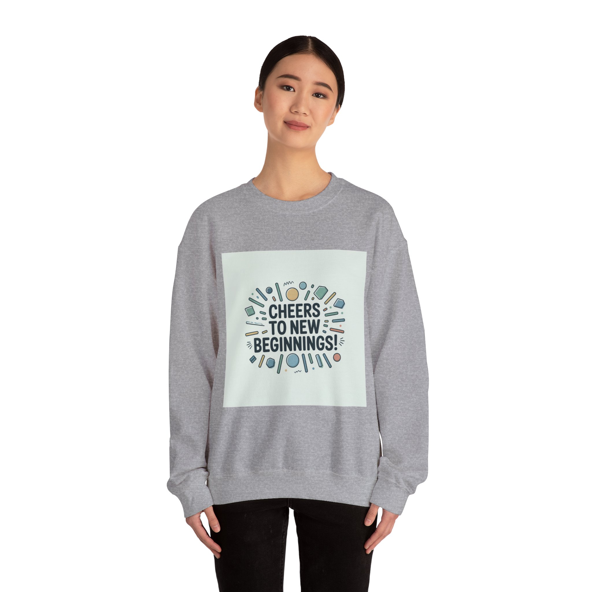 Cheers to New Beginnings Sweatshirt | 2026 Goals, New Year Motivation - Image 15