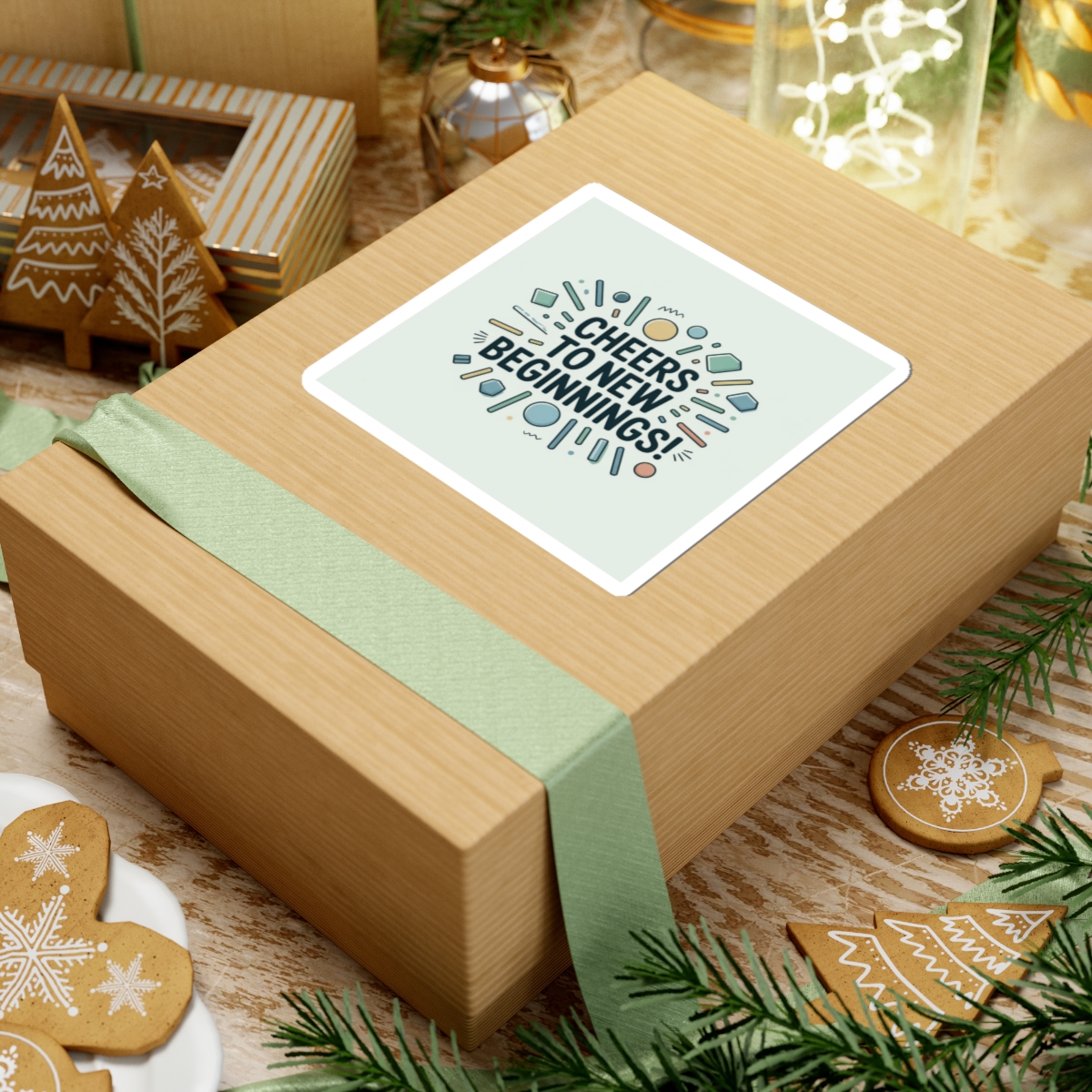 Cheers to New Beginnings Sticker | 2026 goals, new year motivation - Image 9