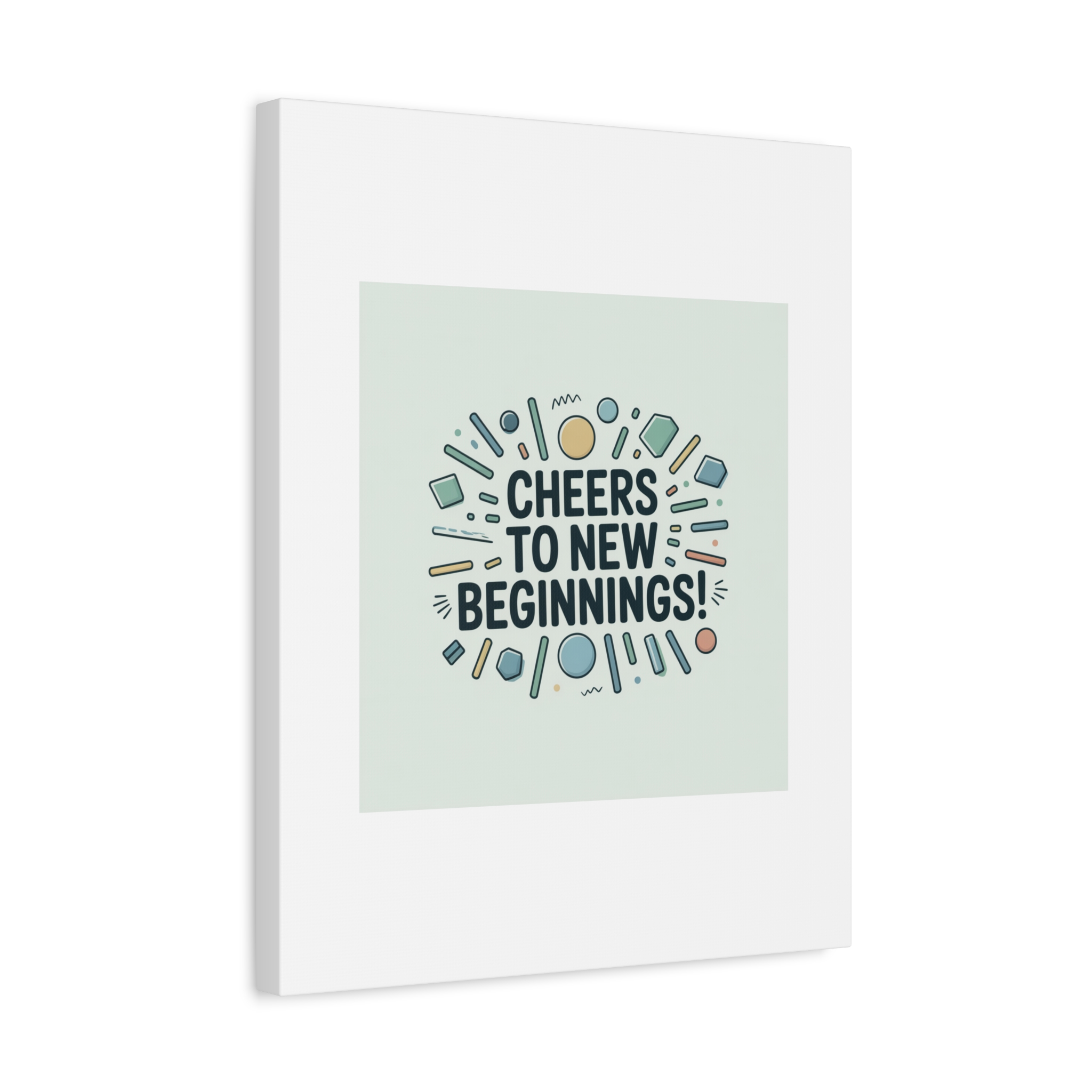 Cheers to New Beginnings Canvas | 2026 goals, new year motivation - Image 126
