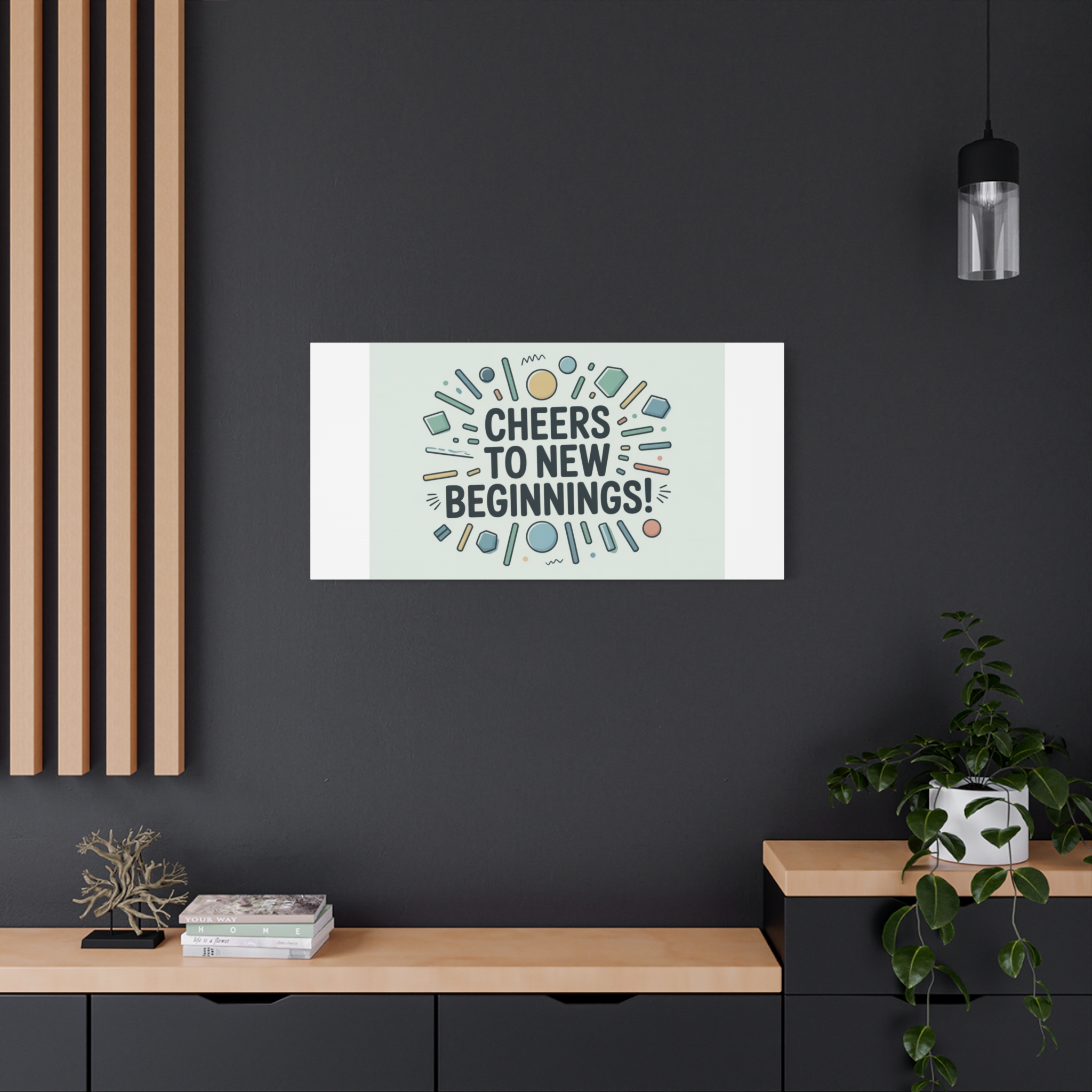 Cheers to New Beginnings Canvas | 2026 goals, new year motivation - Image 66