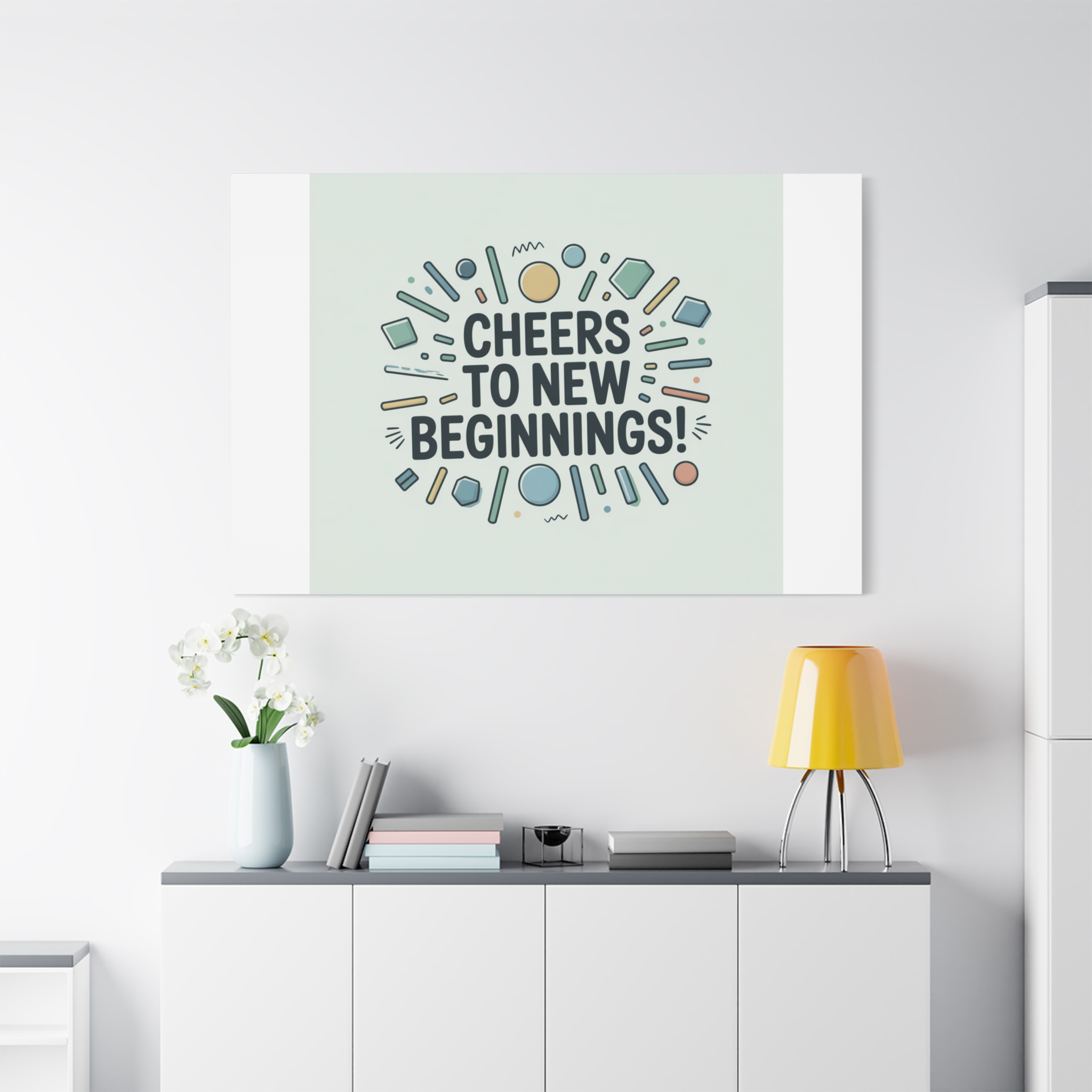 Cheers to New Beginnings Canvas | 2026 goals, new year motivation - Image 96