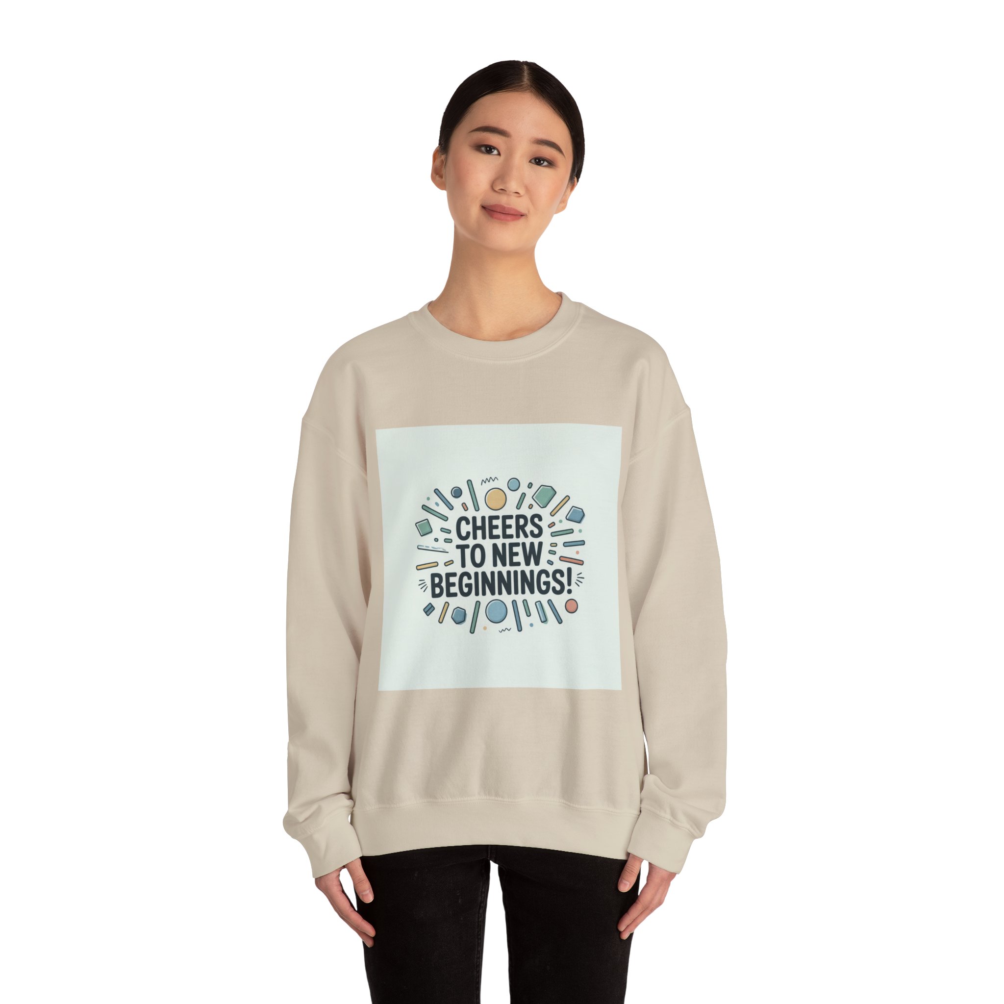 Cheers to New Beginnings Sweatshirt | 2026 Goals, New Year Motivation - Image 11