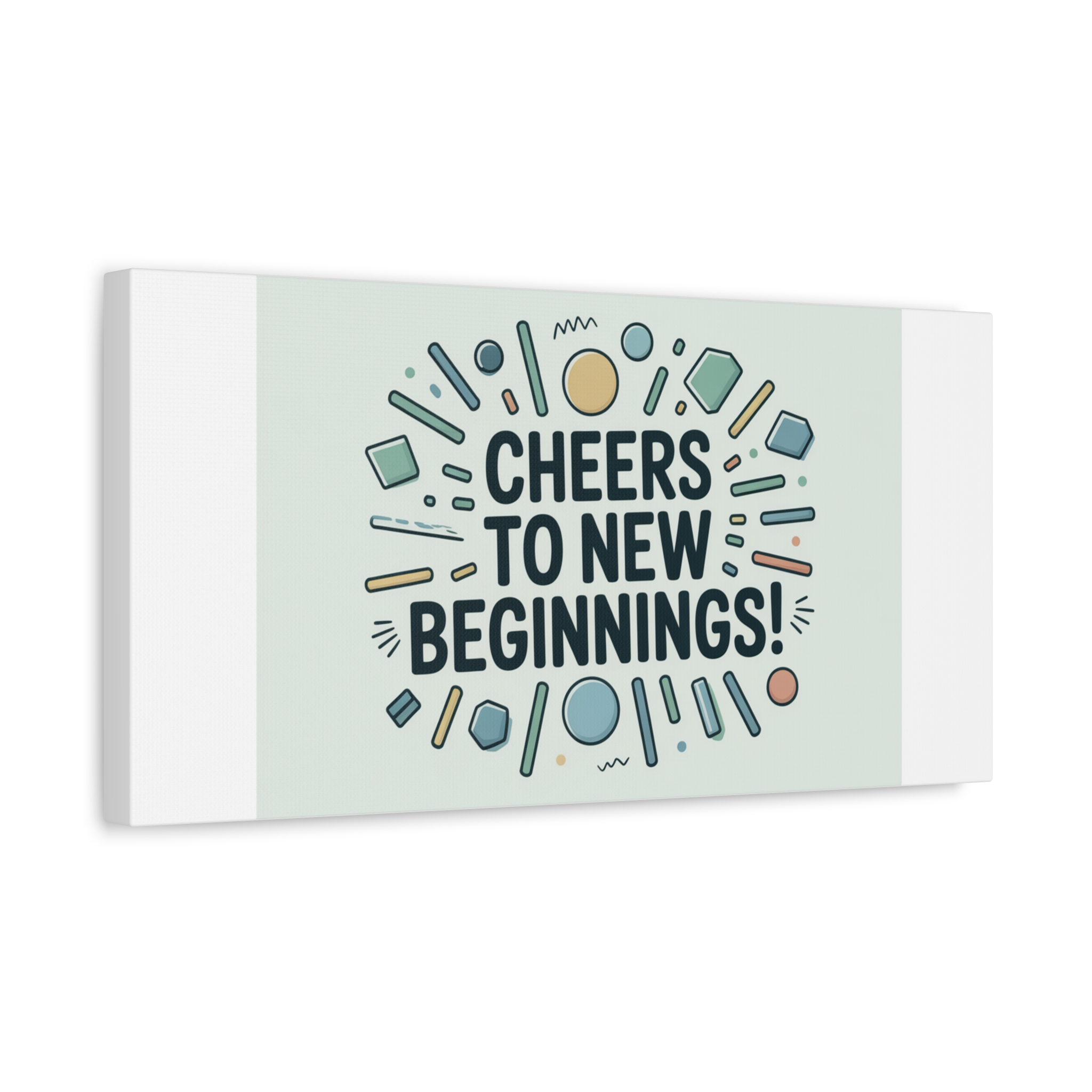 Cheers to New Beginnings Canvas | 2026 goals, new year motivation - Image 22
