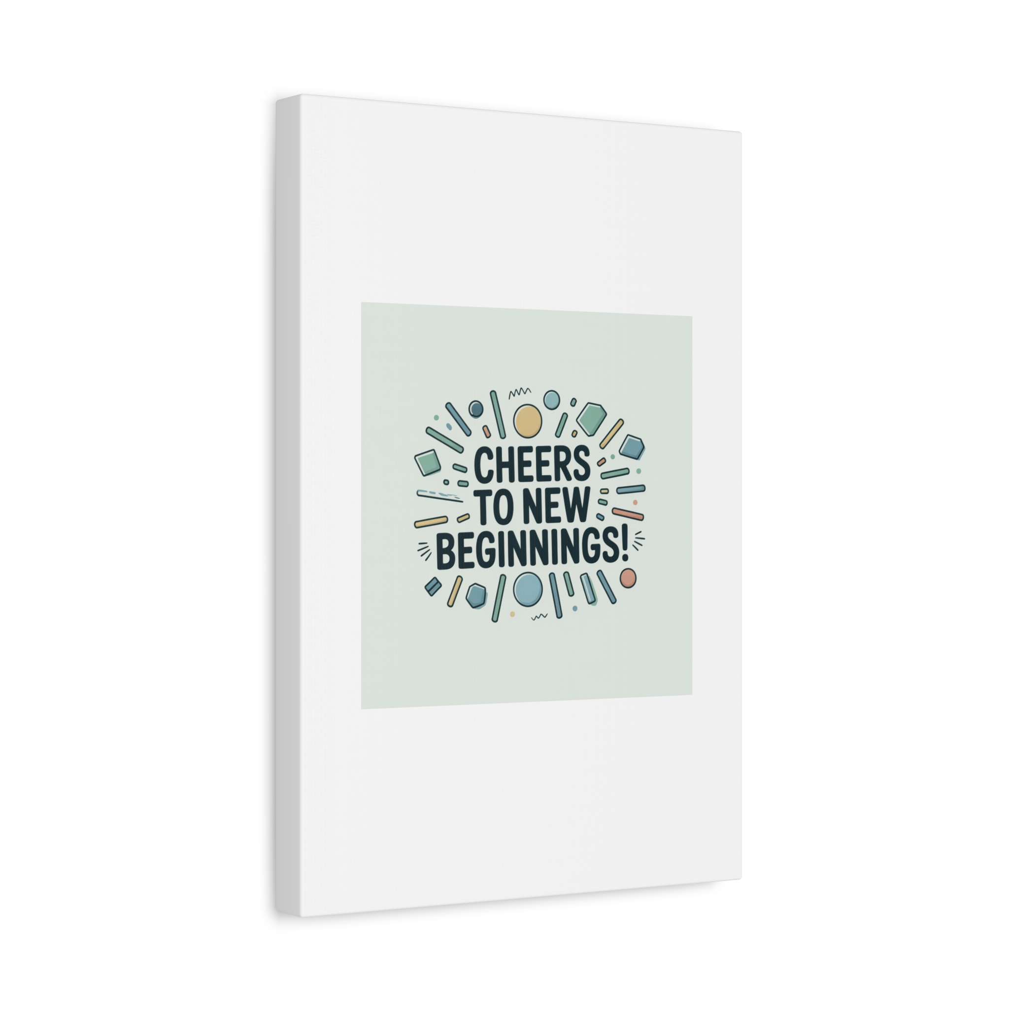 Cheers to New Beginnings Canvas | 2026 goals, new year motivation - Image 116