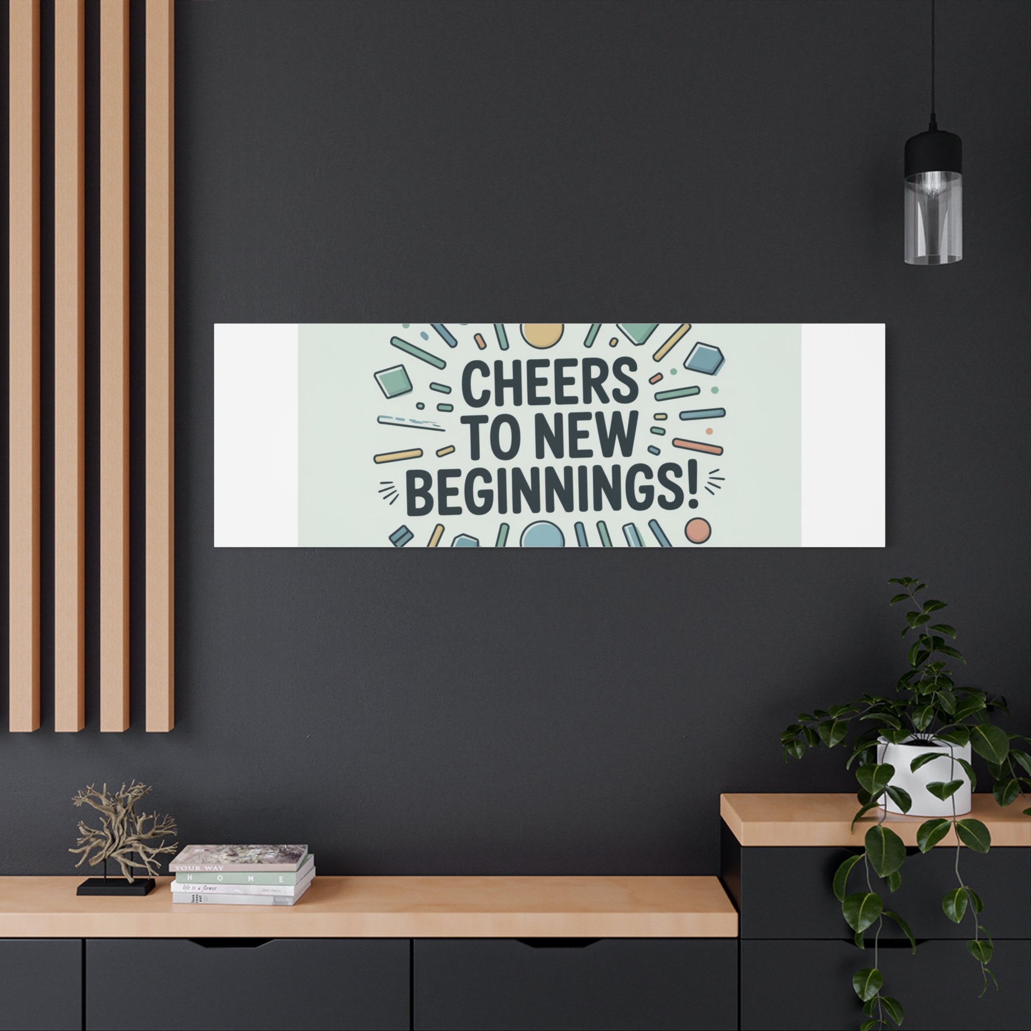 Cheers to New Beginnings Canvas | 2026 goals, new year motivation - Image 89