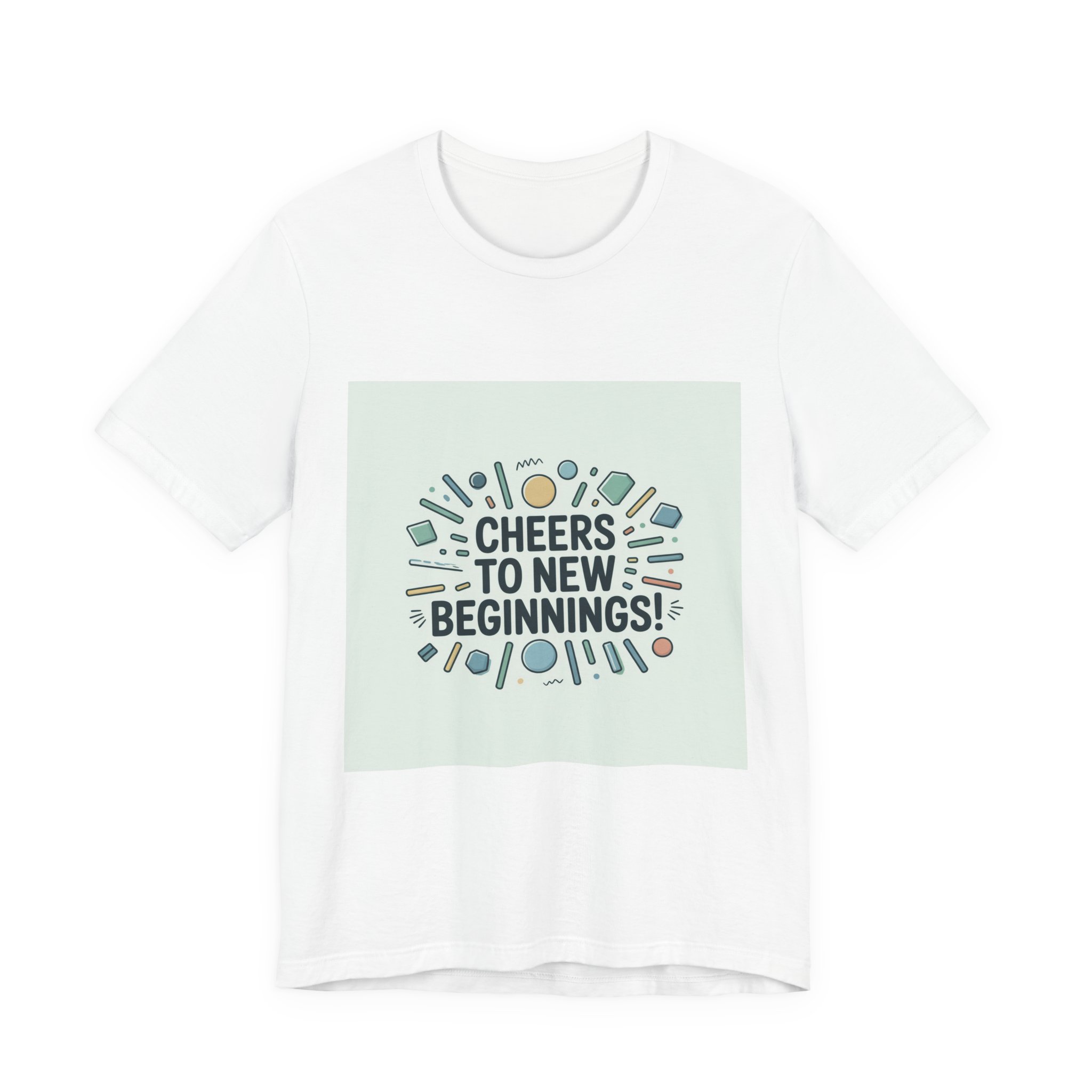 Cheers to New Beginnings T-Shirt | 2026 Goals, New Year Motivation