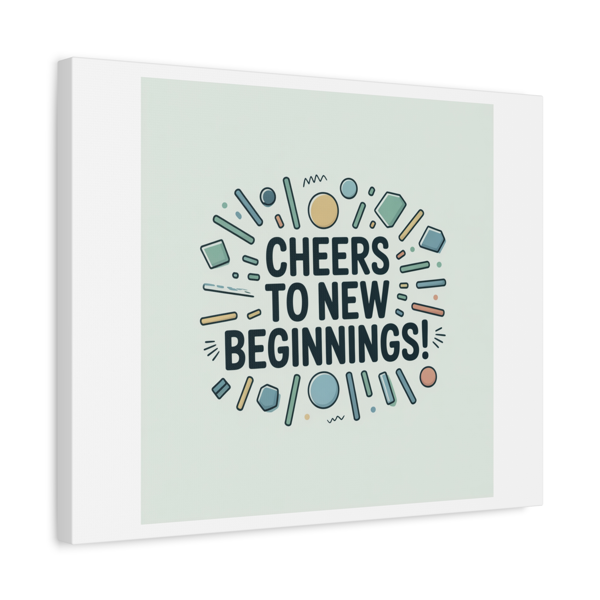 Cheers to New Beginnings Canvas | 2026 goals, new year motivation - Image 26
