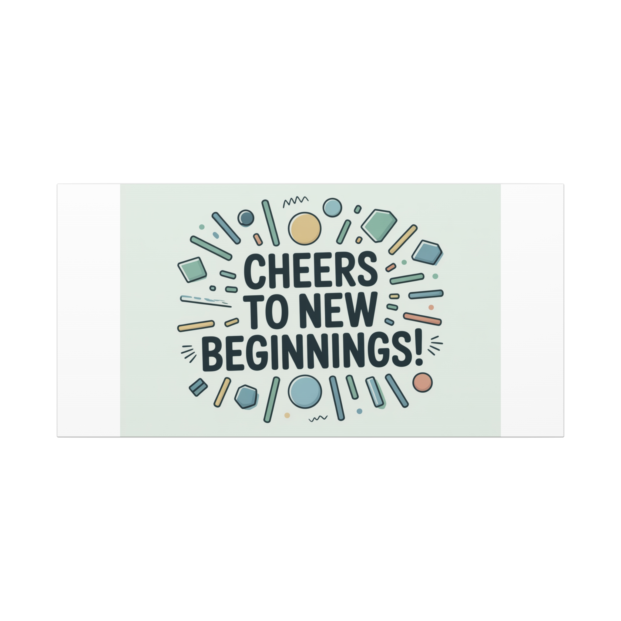 Cheers to New Beginnings Canvas | 2026 goals, new year motivation - Image 39