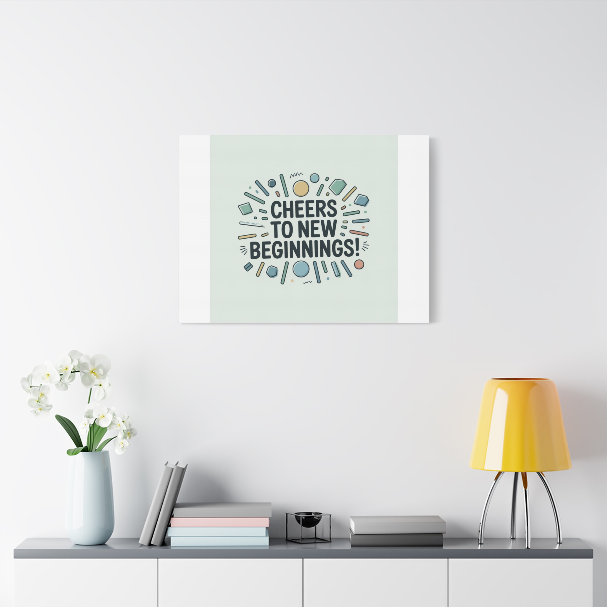 Cheers to New Beginnings Canvas | 2026 goals, new year motivation - Image 53