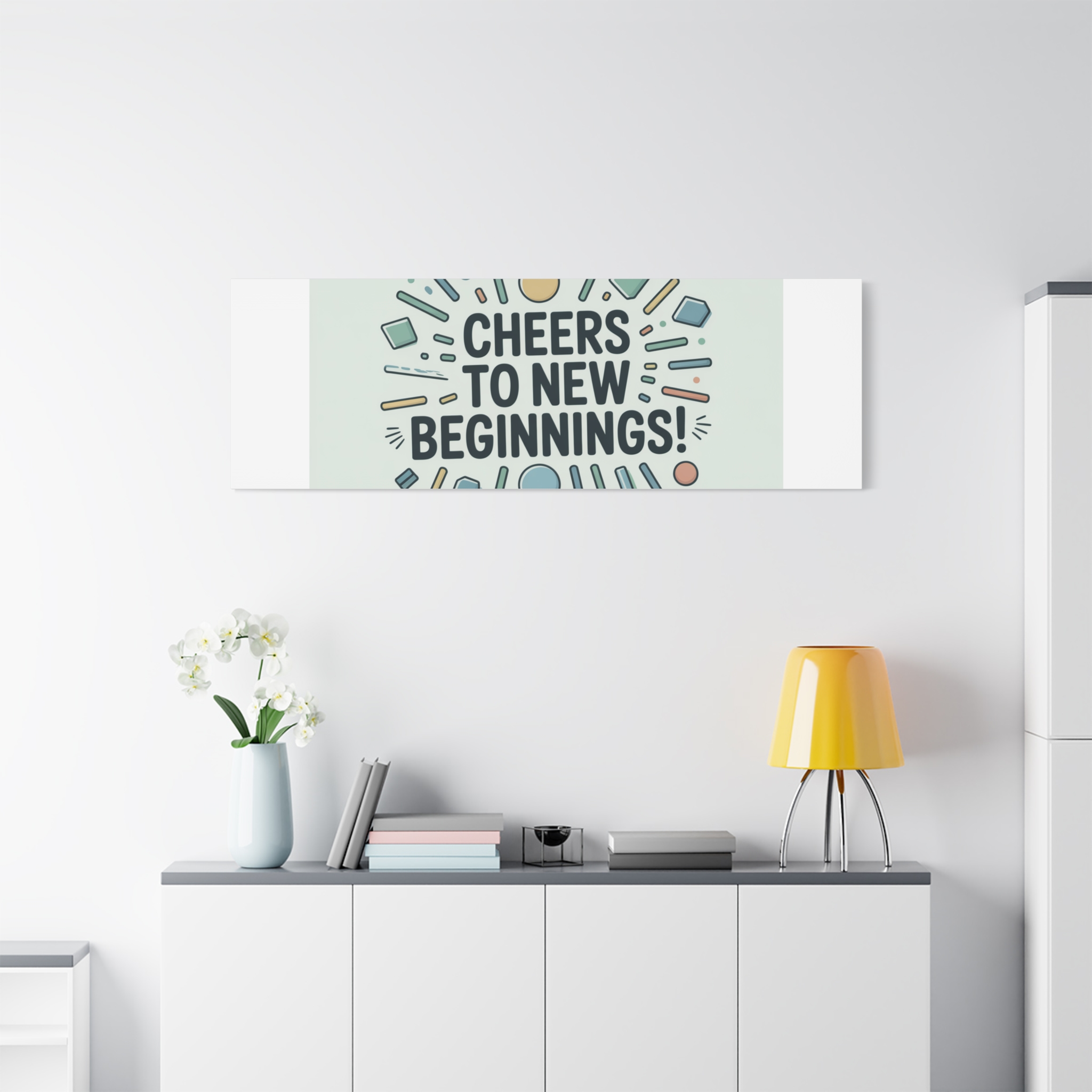 Cheers to New Beginnings Canvas | 2026 goals, new year motivation - Image 88