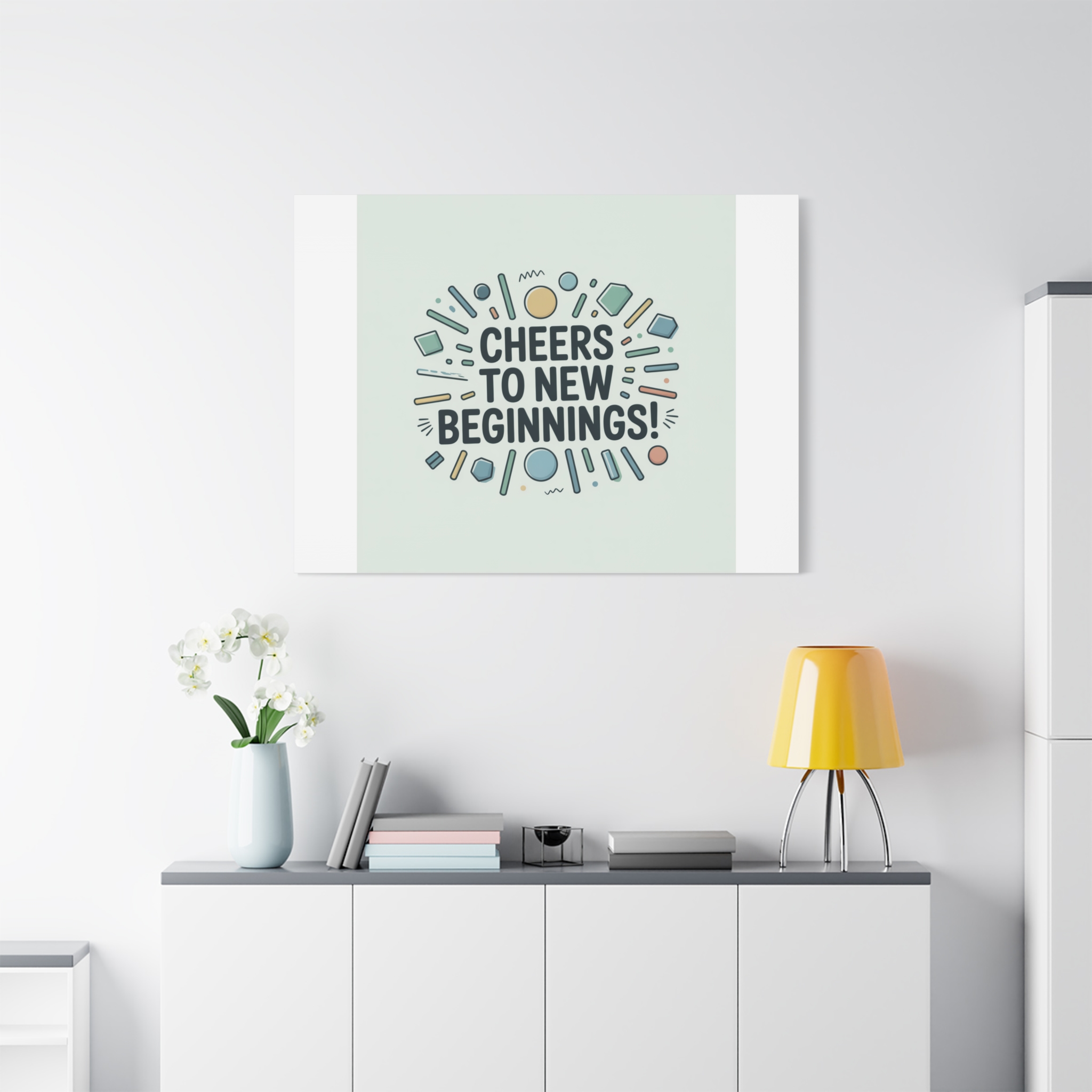 Cheers to New Beginnings Canvas | 2026 goals, new year motivation - Image 85