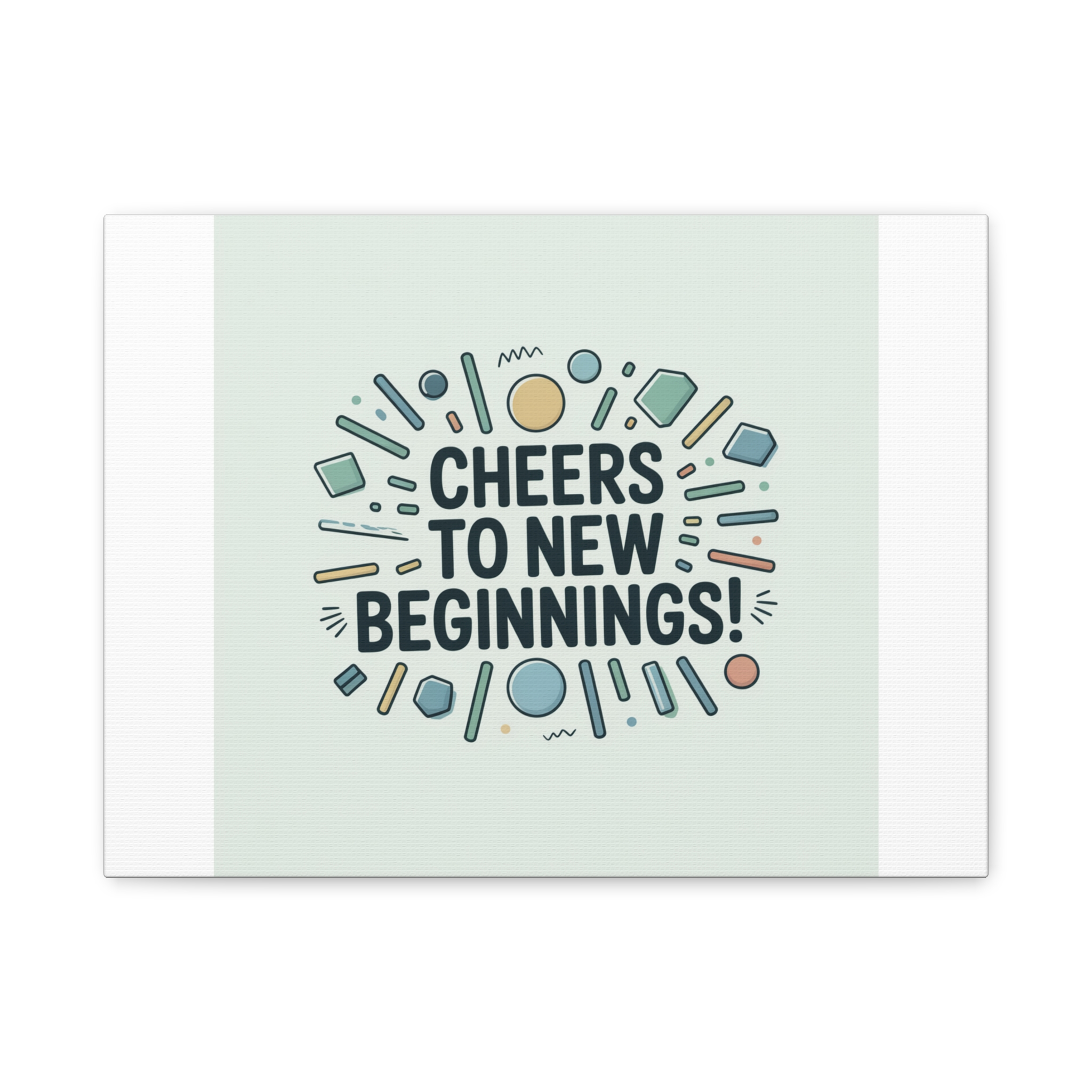 Cheers to New Beginnings Canvas | 2026 goals, new year motivation - Image 13
