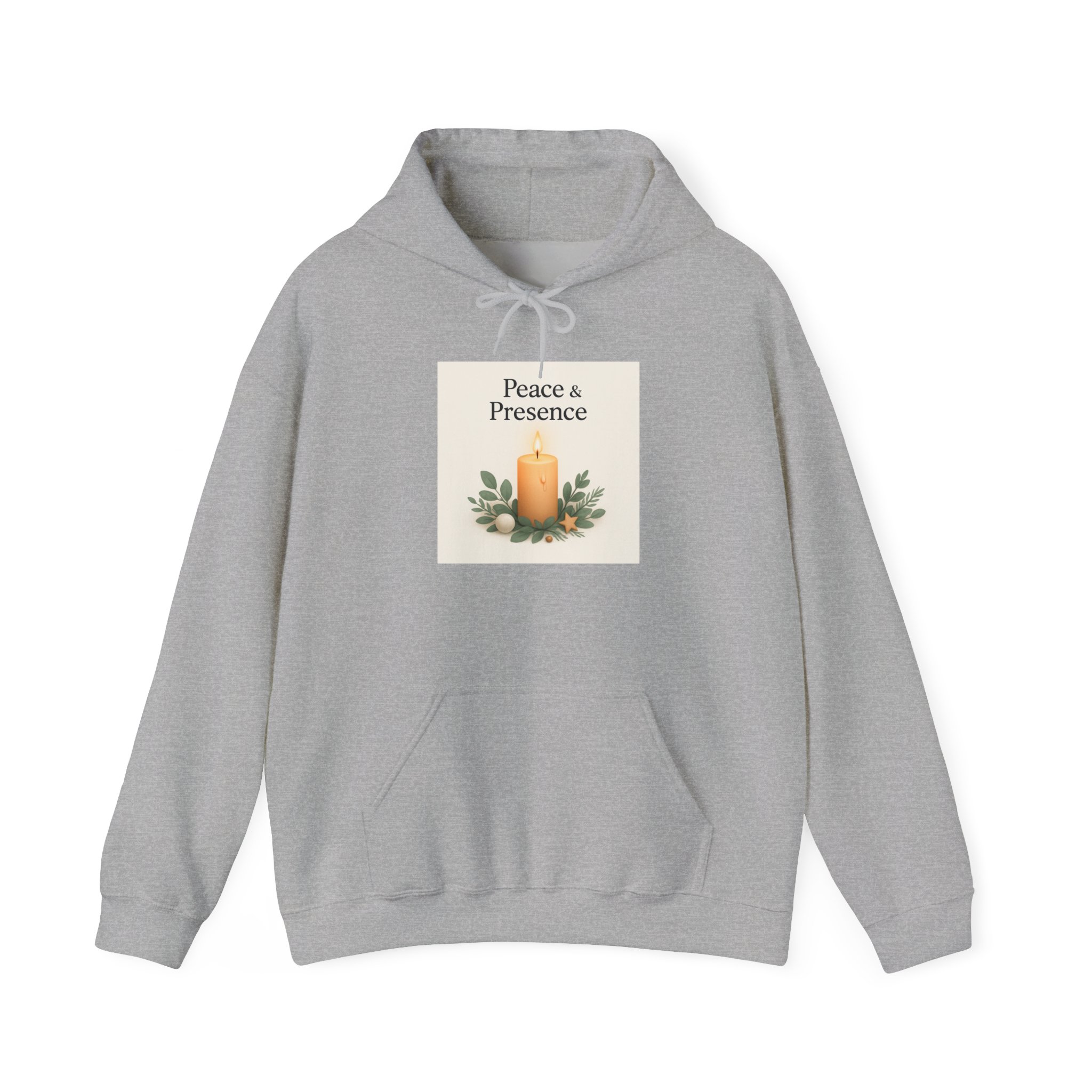 Peace & Presence Candle Hoodie — Cozy Spiritual Comfort Sweatshirt - Image 13