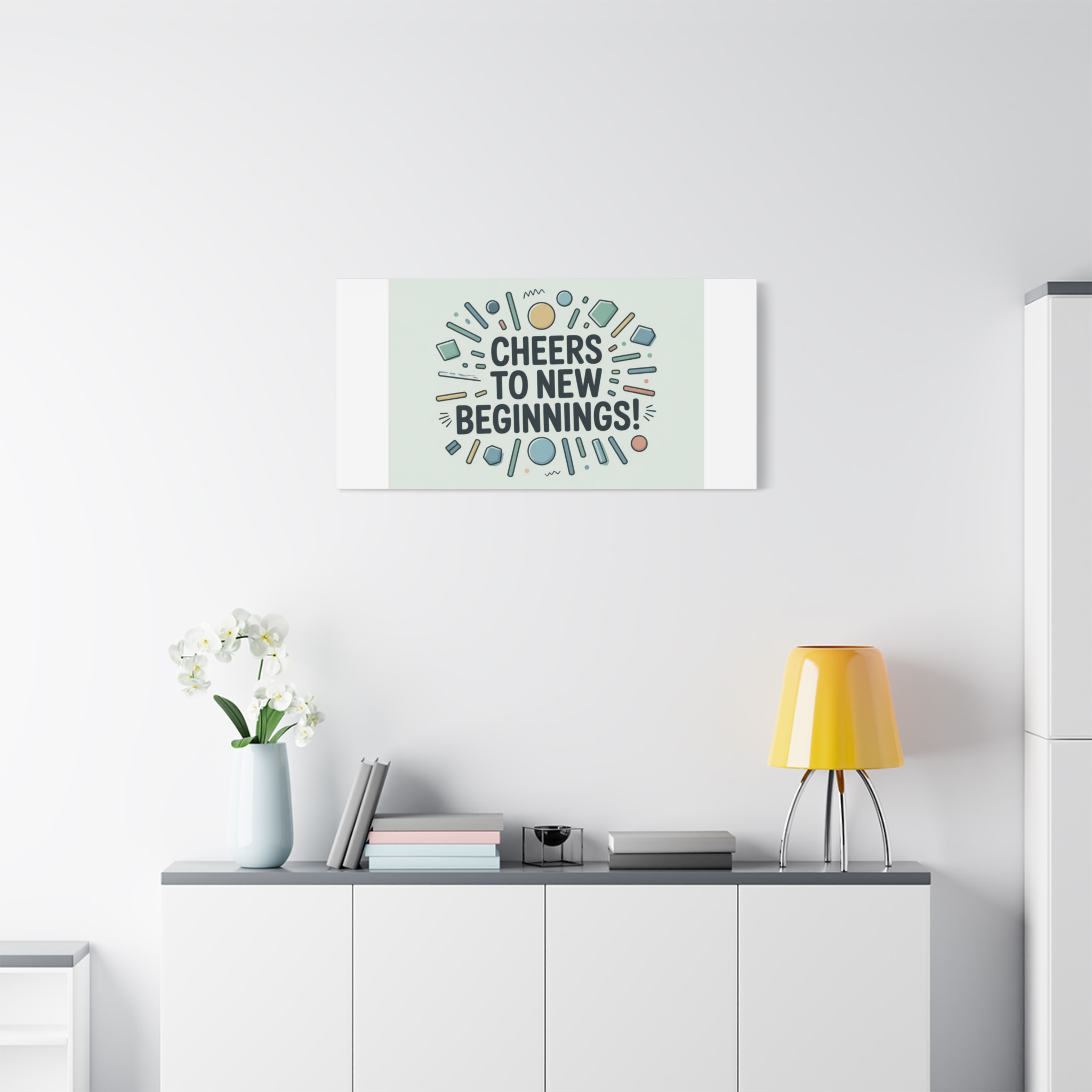 Cheers to New Beginnings Canvas | 2026 goals, new year motivation - Image 65
