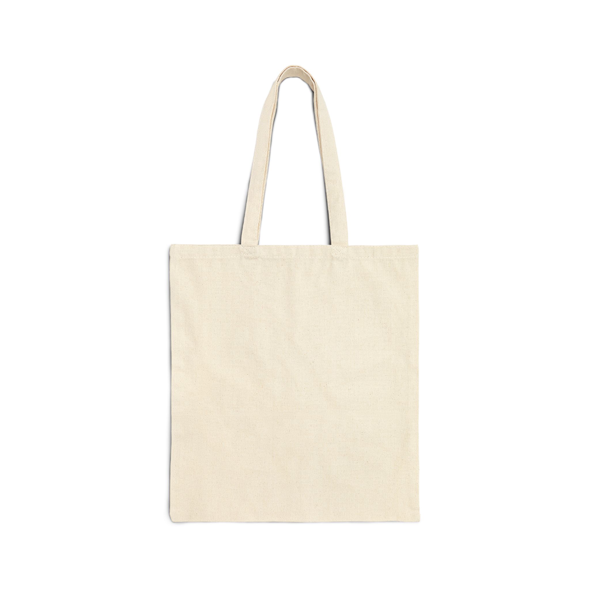 Tote Bag — "Procrastination Station" Canvas Tote, Funny Coffee & Clock Design for Students & Gift - Image 2