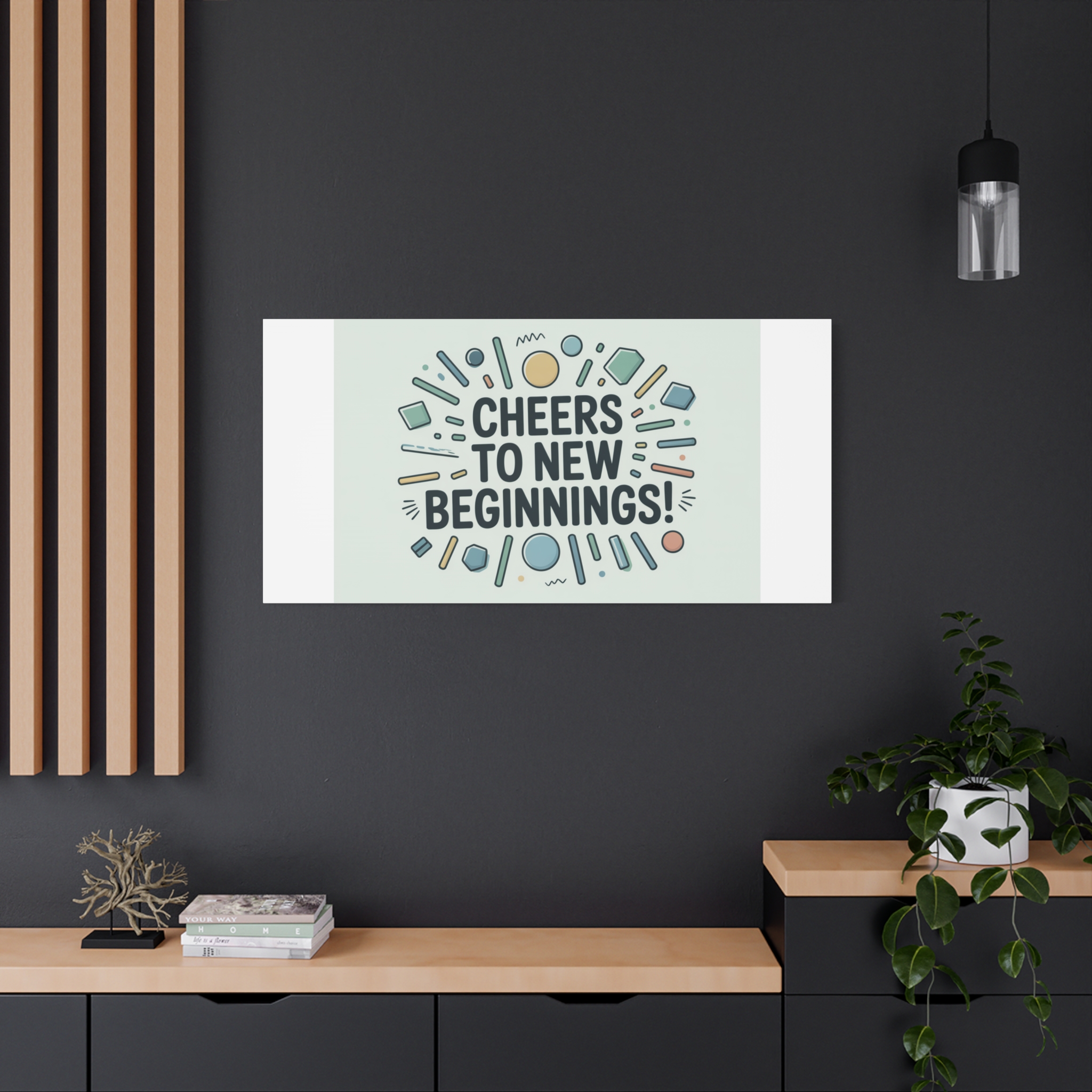 Cheers to New Beginnings Canvas | 2026 goals, new year motivation - Image 78