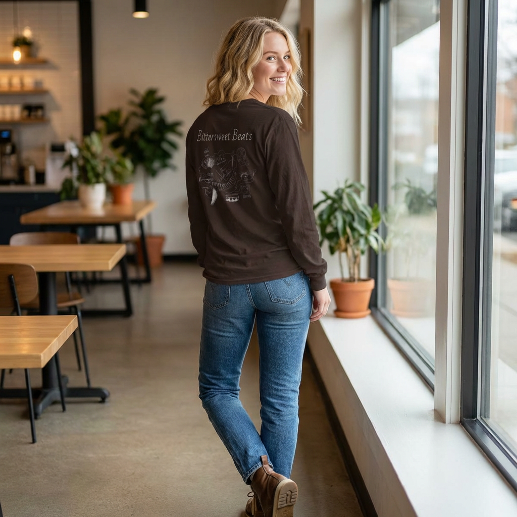 Long Sleeve Tee — 'Bitterweet Beats' - Image 8