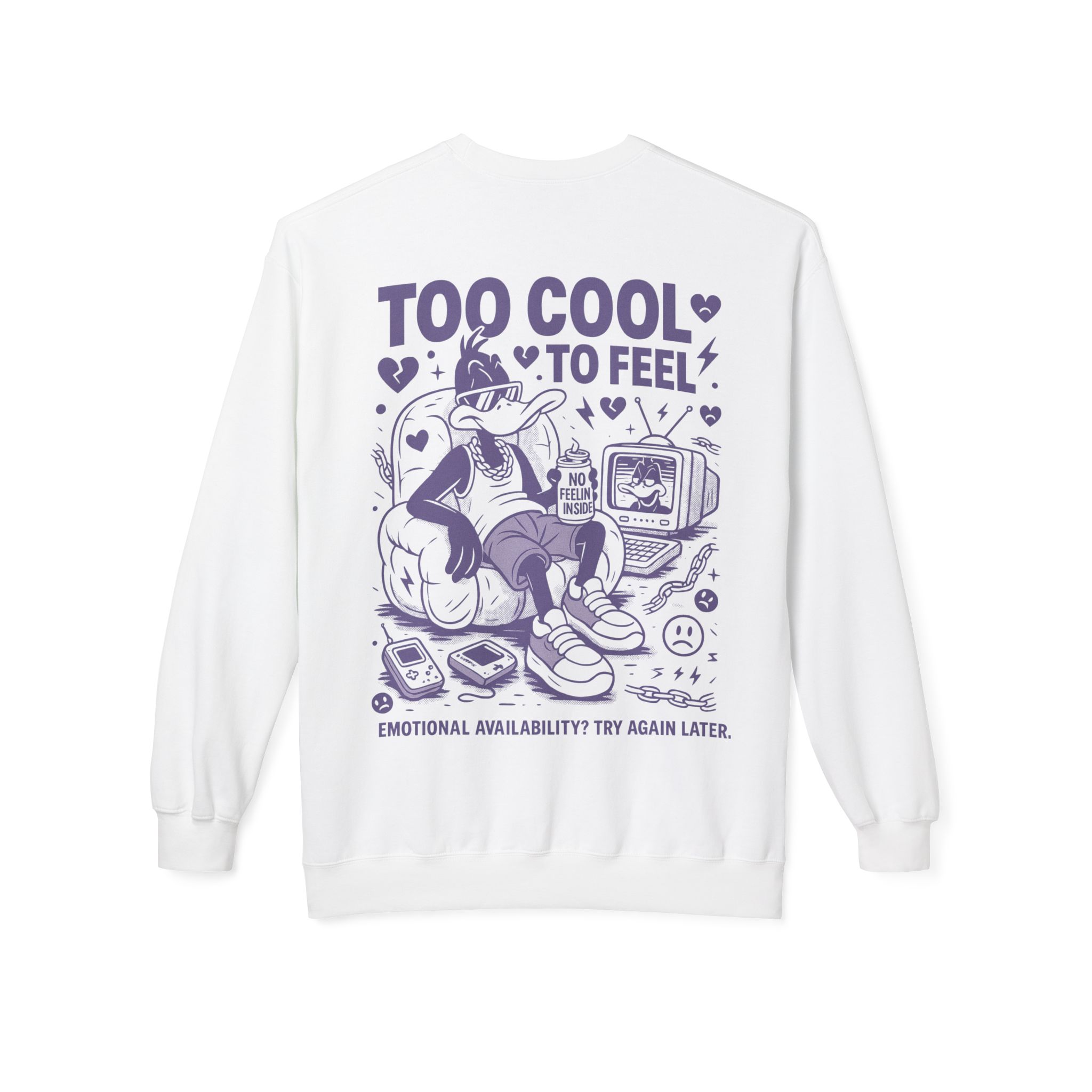 Unisex Midweight Softstyle Fleece Crewneck Sweatshirt - Image 2